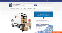 Desktop Screenshot of econoenvasesindustriales.com
